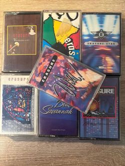 A collection of seven tapes by erasure