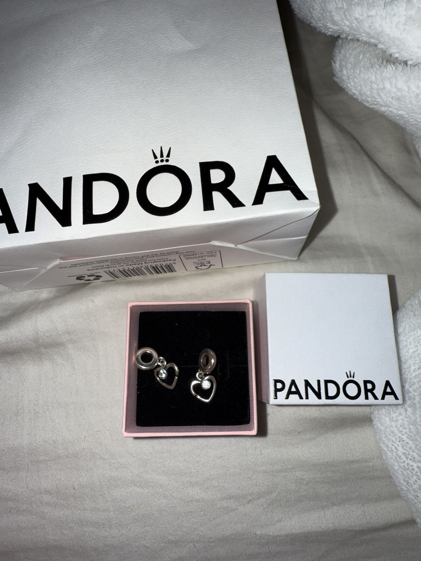 Forever & Always Splittable Dangle Charm Pandora