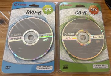 DVR & CD-R 5 Pack