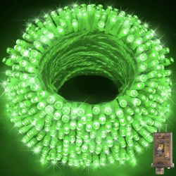 403ft 1000 LED Christmas String Lights Outdoor 8 Modes & Timer Fairy Light Plug in Waterproof LED Fairy Lights for Xmas Yard Tree Wedding Party Holida