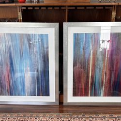 Z-Gallerie Prints Large 34.5” Square Pair
