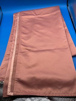 Sander Pink solid rectangle tablecloth