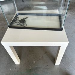 Fish Tank And  Table 