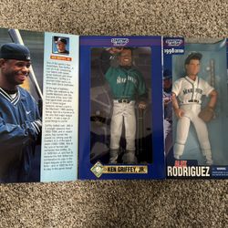 Ken Griffey Junior, Alex Rodriguez, Starting Lineup Dolls