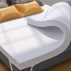 Full Memory Foam 3in Mattress Topper