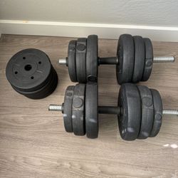 Adjustable Dumbbells