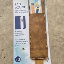 Pen Pouch for Journals and Notebooks