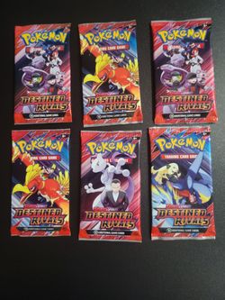 Destined Rivals Booster Packs 6x
