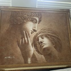 Cupid And Psyche Painting 