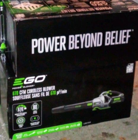 E Go Cordless Blower