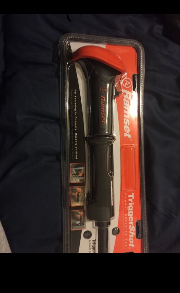 Brand new Ramset nail gun half off