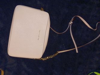 Pink Michael kors cross body purse
