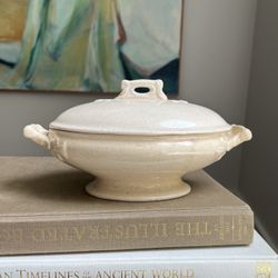 Handcrafted Tureen Serving Dish ( L9.5" ) firm on price 