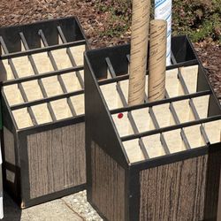 Wrapping paper or plan holders