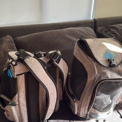 2 New Small Dog/Cat Backpack