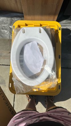 Elevated Elongated Toilet Seat $8