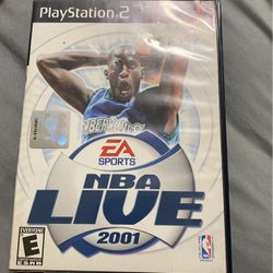 NBA Live 2001 Ps2 Game