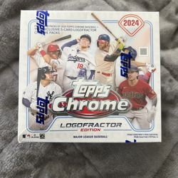 2024 TOPPS CHROME LOGOFRACTOR BASEBALL BOX