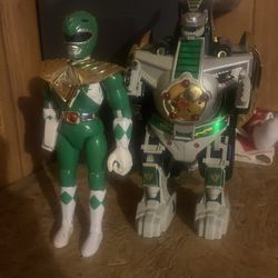 Green Ranger And Dragonzord