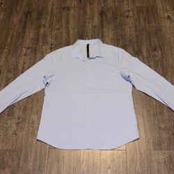 Lululemon Mens Button Up Dress Shirt 