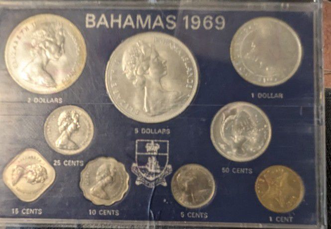 1969 Bahamas Common Wealth Mint Set