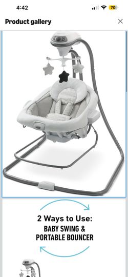 Graco 2-in-1 Baby Swing and Portable Bouncer