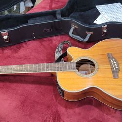 Takamine Acoustic Guitar With Electronics