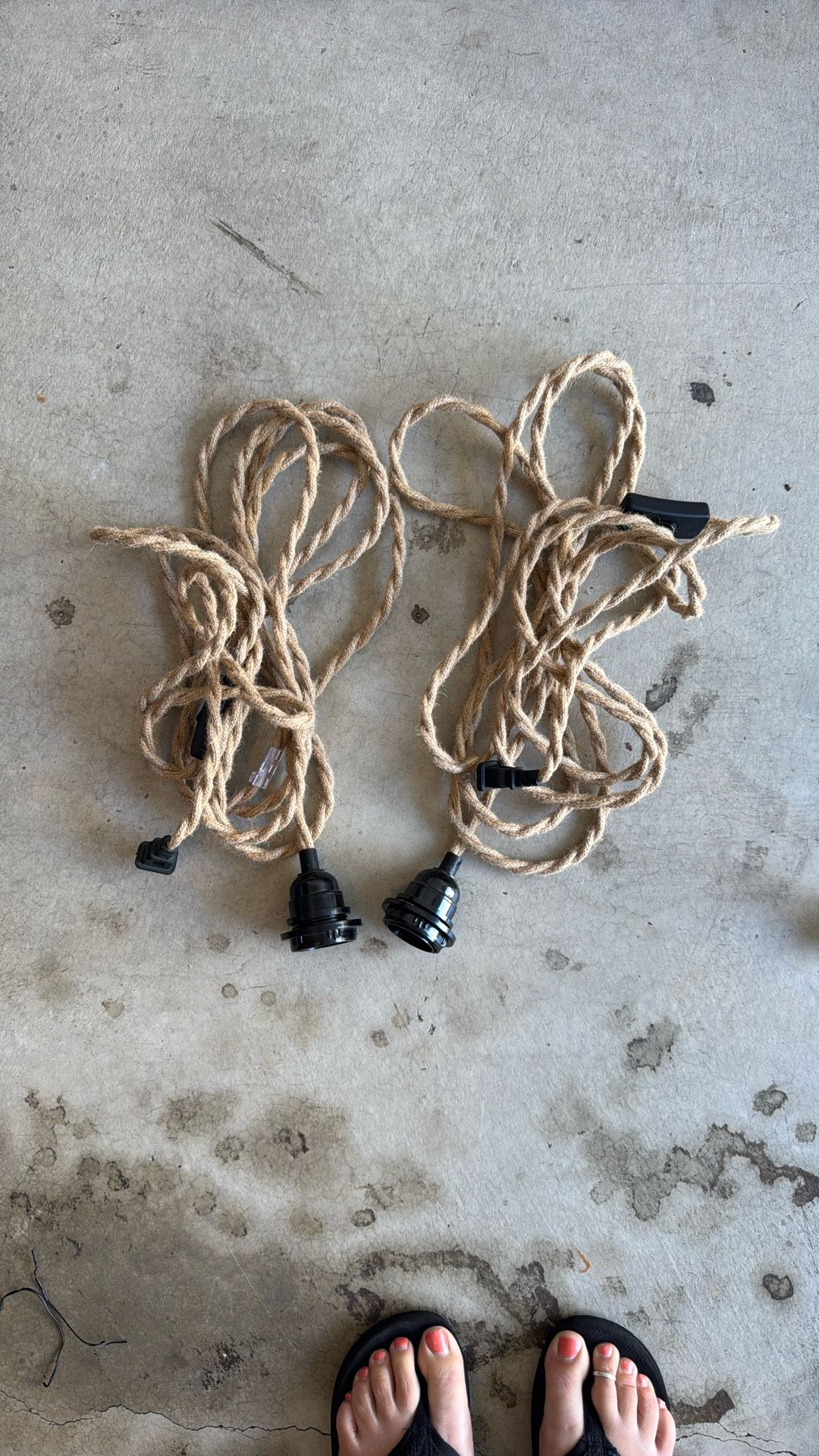 2 Rope Light Cords