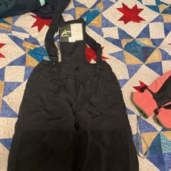 Snow Bibs, XS 4-5, Excellent Condition