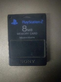 PlayStation 2 memory card
