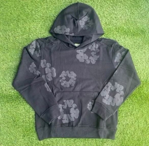✅Denim Tears “BLACK” Hoodie - Ready To Ship🚚💨 (Size M)