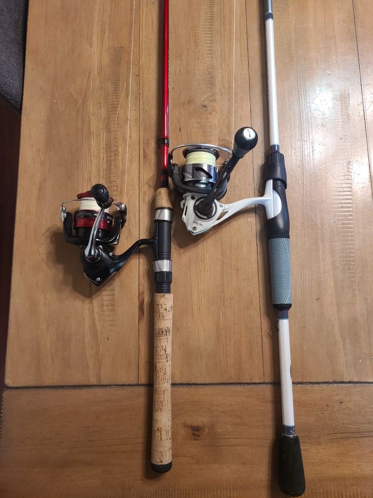 Fishing Rods And Tackle Box