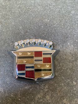 Cadillac Trunk Lock Emblem Ornament