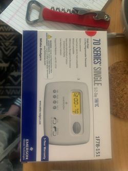 Digital thermostat Emerson 70 series single