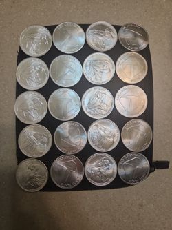 Pan American 1 oz 999 Silver Coin.  $63 each.  BU