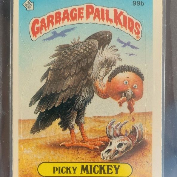 1986 garbage pail kid cards rare Kids series 5 complete set : Toys & Games BASKET CASEY, RARE ! 1986