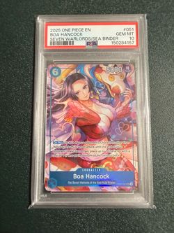 One Piece Boa Hancock OP07-051 PSA 10 Gem Mint