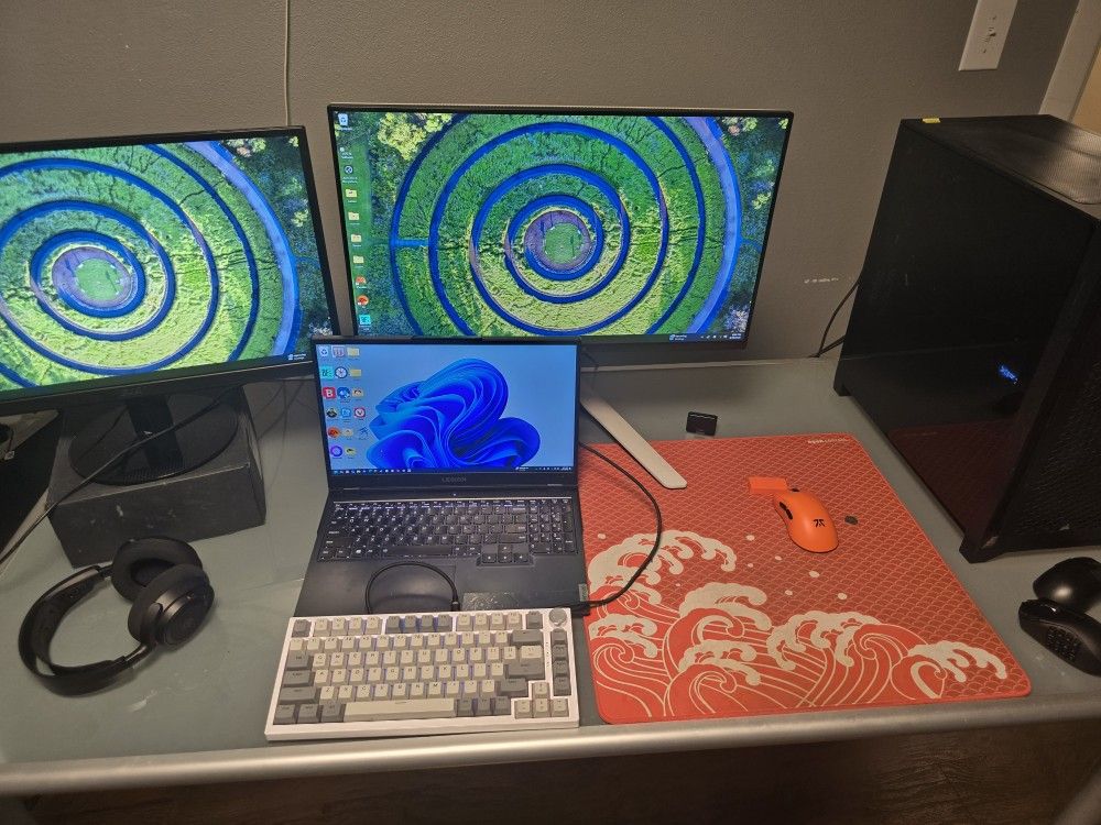 Gaming Desktop, Laptop, Monitors And Peripherals