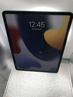 iPad Pro 12.9 in 5th gen 256 gb wifi + cellular unlocked ios 15.4.1