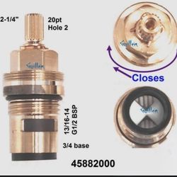 GROHE Hot Water Cartridge: For Eurocube Series, Faucet Replacement Part (contact info removed)0