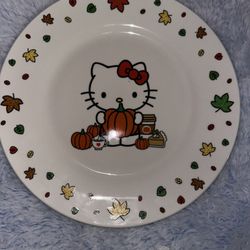 Hello Kitty Plate Set