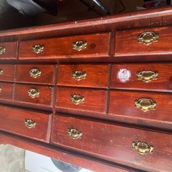 Long Dresser With Mirror  