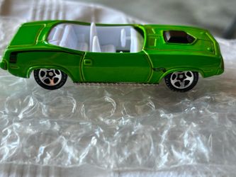 Hot wheels Cuda 1996 lime green