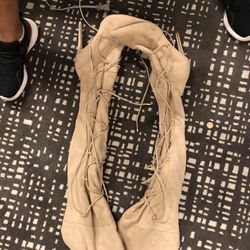 Tan Thigh High Boot’s 