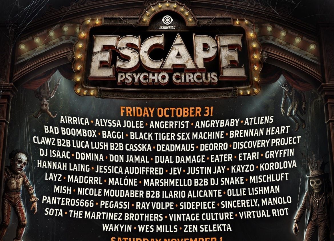 Escape Halloween 2025 Friday GA Ticket