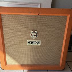 Orange Cab Amp