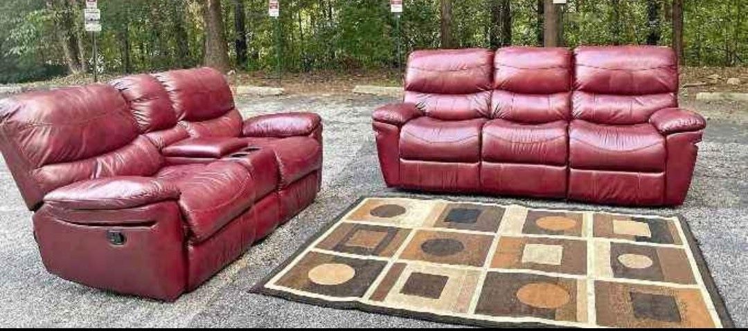 Living Room Sofa & Loveseat Set – Clean, Comfortable & Stylish