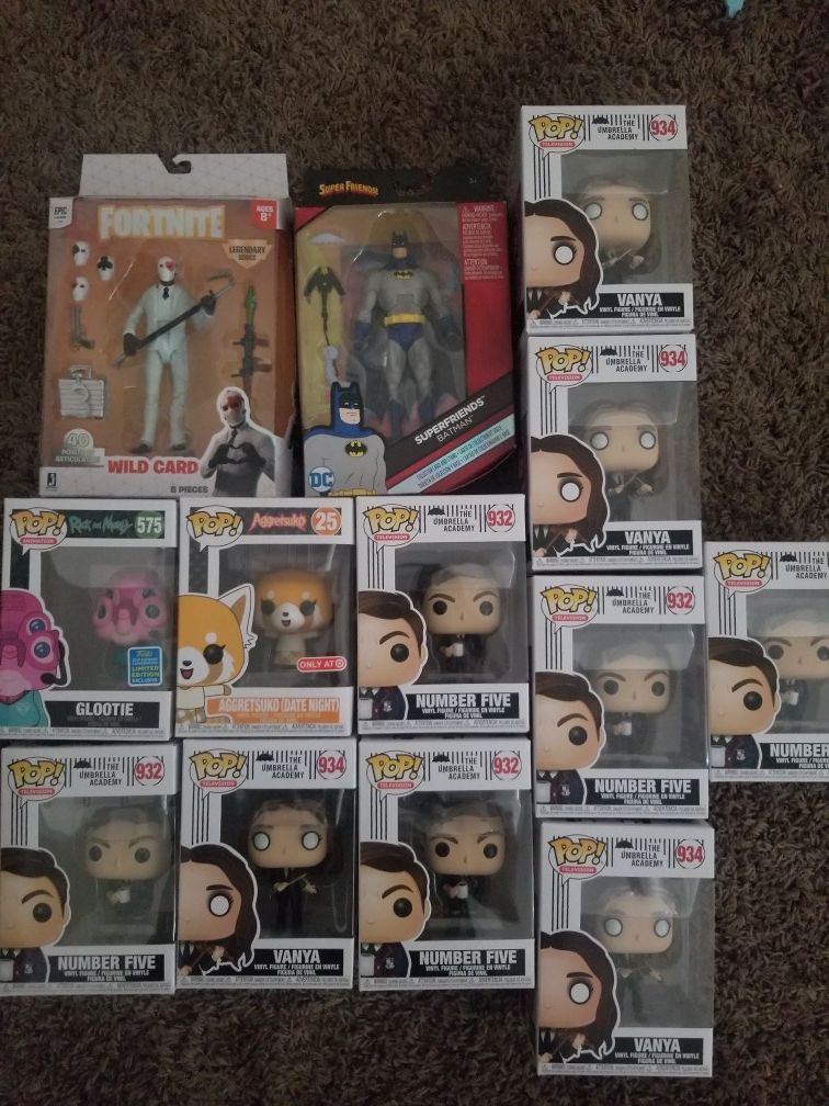 Funko Pop, Fortnite, Batman Toys