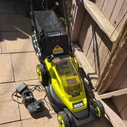 Ryobi 18v 16-in Push Lawn Mower 