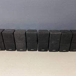 pair several BOSE Double Cube SPEAKERS Acoustimass Lifestyle Surround